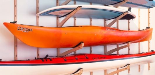 Storage Rack for Kayaks - DIY Kayak storage