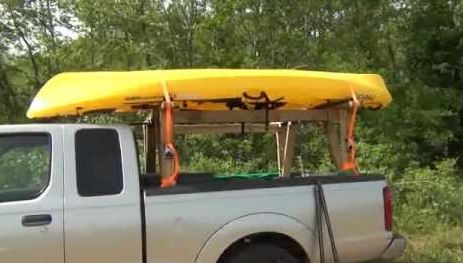 kayak rack for truck - DIY Kayak Truck Bed Rack